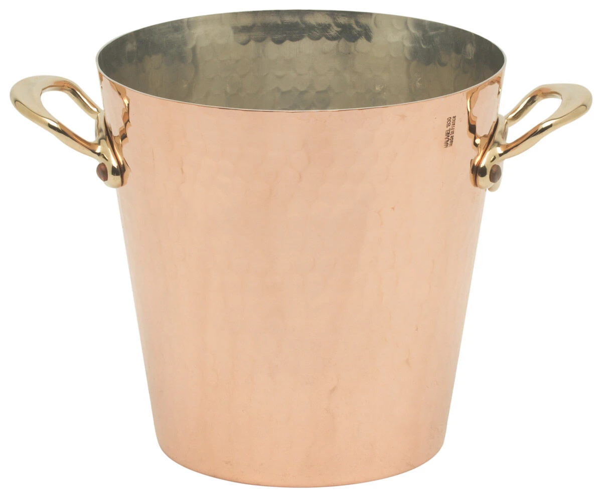 Mauviel M'30 Conische Champagne-emmer ø 20 Cm Koper Messing