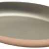 Mauviel M'150B Ovale Serveerpan ø 35 Cm Koper Bronzen Greep