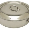 Mauviel M'Cook Lage Kookpan Met Deksel ø 24 Cm Rvs -Mauviel 3419 80975 1