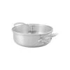 Mauviel M'Urban3 Lage Braadpan Met Glazen Deksel ø 24 Cm Rvs -Mauviel 573071 th 1