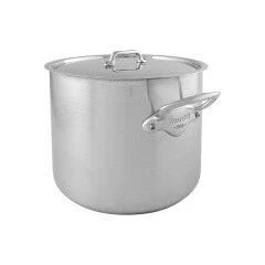 Mauviel M'Urban3 Soeppan Met Deksel 9,4 Liter ΓΈ 24 Cm Rvs