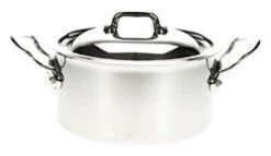 Mauviel M'Cook Stoofpan Met Deksel Rond 20 Cm Rvs Glans