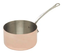 Mauviel M'150S Steelpan Rond ø 18 Cm Koper Rvs Handgreep