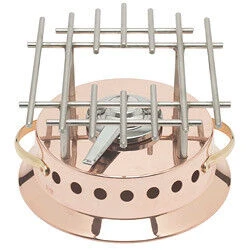 Mauviel M'plus Flambeer Rechaud Met Alcoholbrander Koper