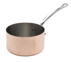 Mauviel M'150S Steelpan Rond ø 16 Cm Koper Rvs Handgreep